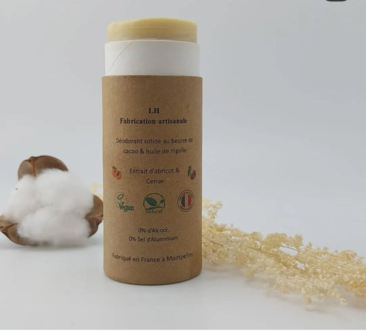 Déodorant Naturel Cerise-Abricot pour Peaux Fragiles