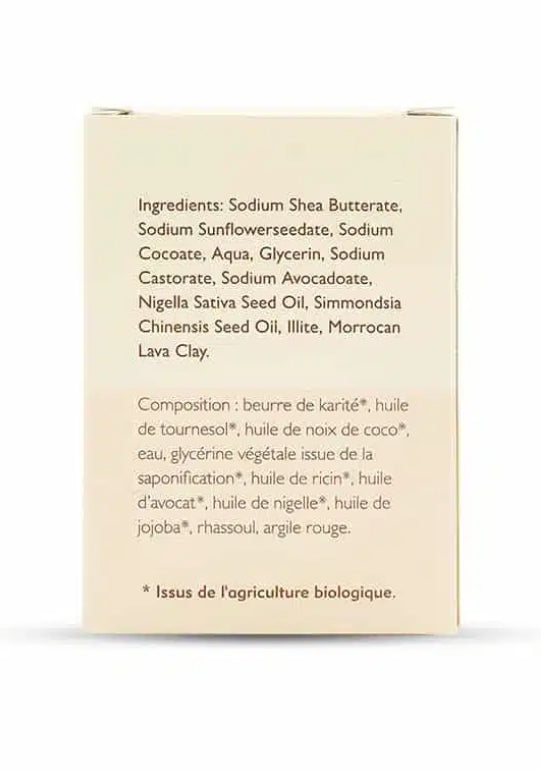 Shampoing solide à l'huile de nigelle