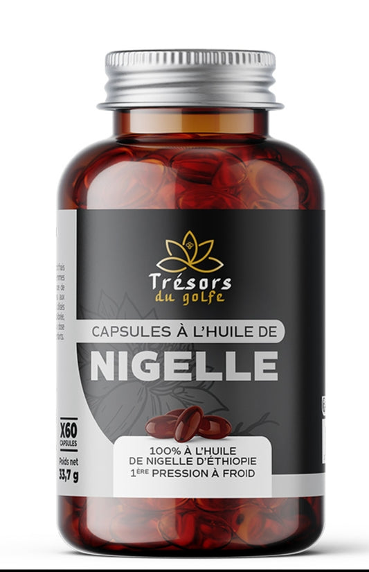 Capsules d’Huile de Nigelle d’Éthiopie